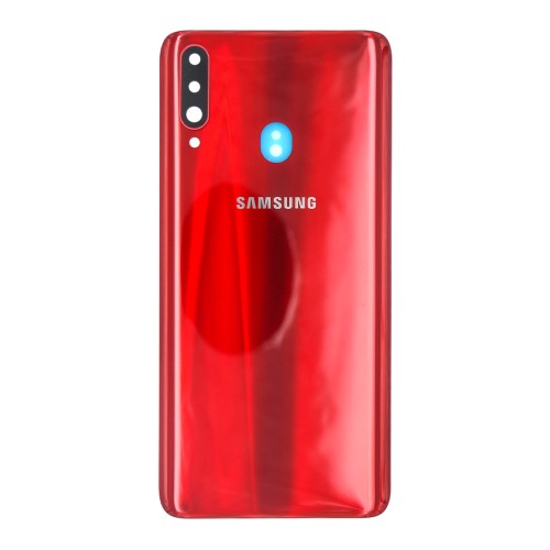 Samsung Galaxy A20s A207F Back Cover Red With Lens OEM