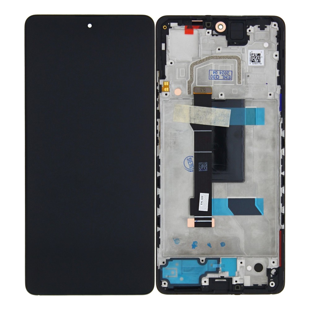 Xiaomi Poco X5 Pro (22101320G / 22101320I) OEM Display Complete + Frame - Black