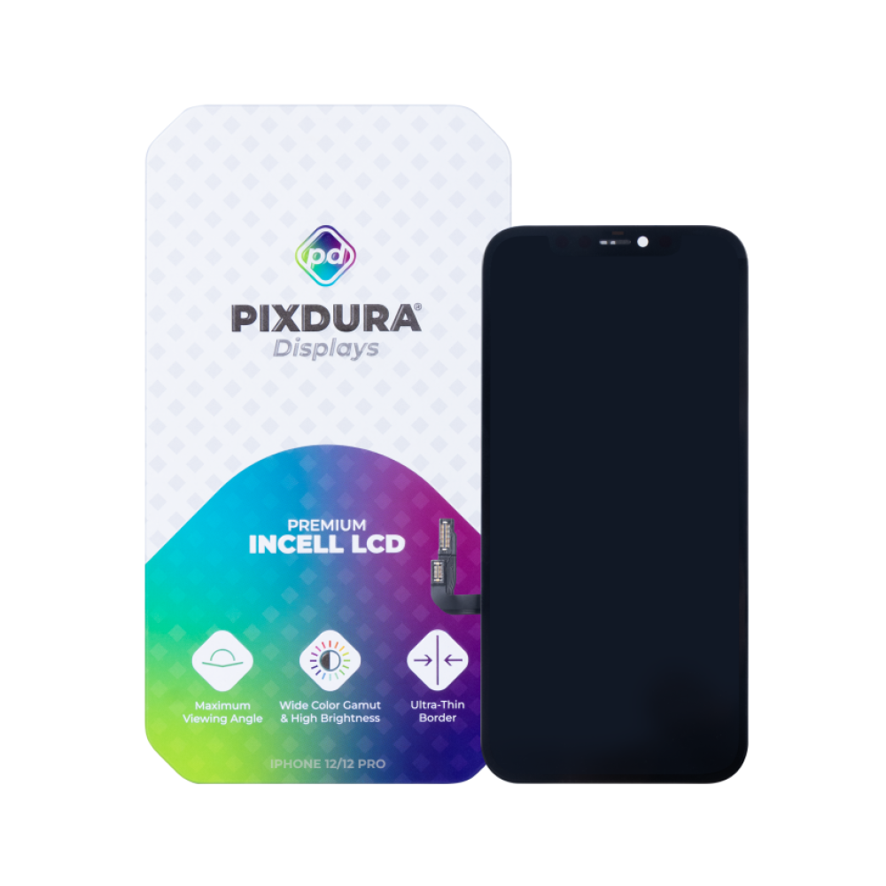 PIXDURA For iPhone 12, 12 Pro Display And Digitizer In-Cell Premium (IC Removable)