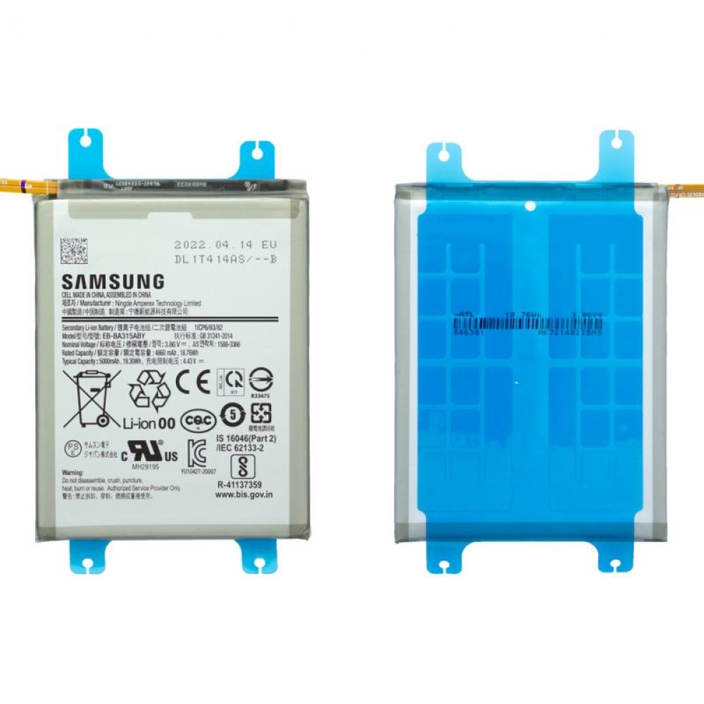 Samsung Galaxy A31 (SM-A315F) / Galaxy A32 4G (SM-A325F) / A22 4G (SM-A225F) Battery EB-BA315ABY GH82-22762A / GH82-25567A - 5000mAh
