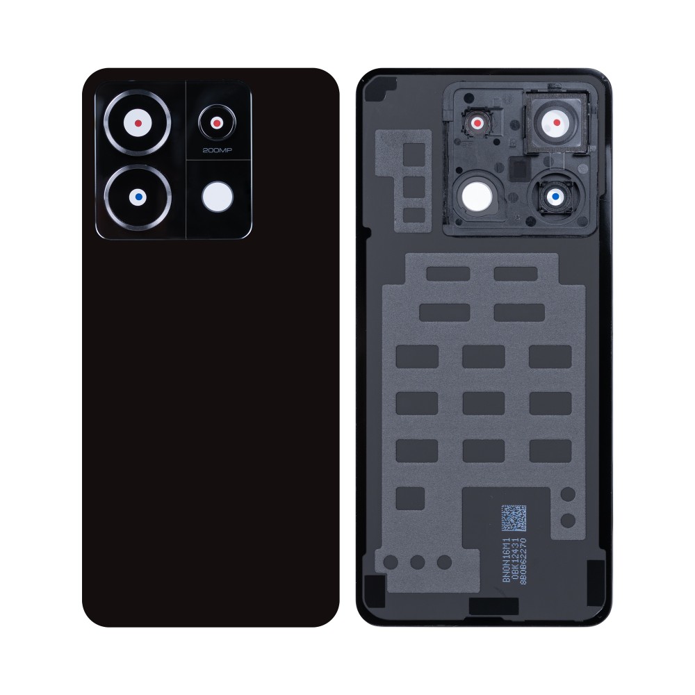 Xiaomi Redmi Note 13 Pro 5G (2312DRA50C, 2312CRAD3C) Back Cover Black With Lens OEM