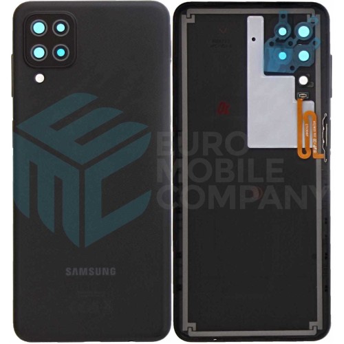 Samsung Galaxy A12s A127F Back Cover Black With Lens GH82-26514A Service Pack