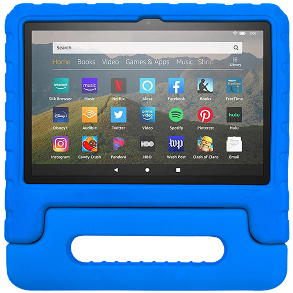 Rixus RXTC06 Tablet Kids Case For iPad Pro 11 (2022, 2021, 2020, 2018), Air 4 (2020), Air 5 (2022) 10.9'' Blue