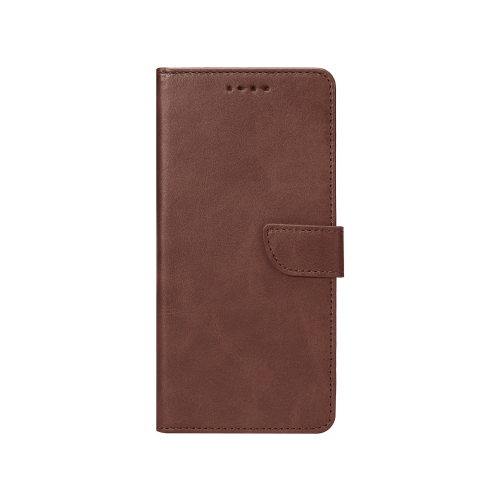 Rixus Bookcase For Samsung Galaxy A25 A256B Brown