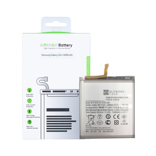 Samsung Galaxy S24 (SM-S921B) Battery EB-BS921ABY - 4000mAh (AMHigh Premium)