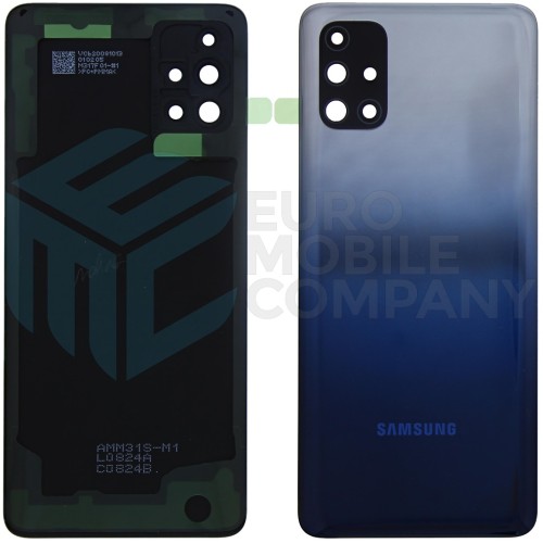 Samsung Galaxy M31s M317F Back Cover Mirage Blue With Lens OEM