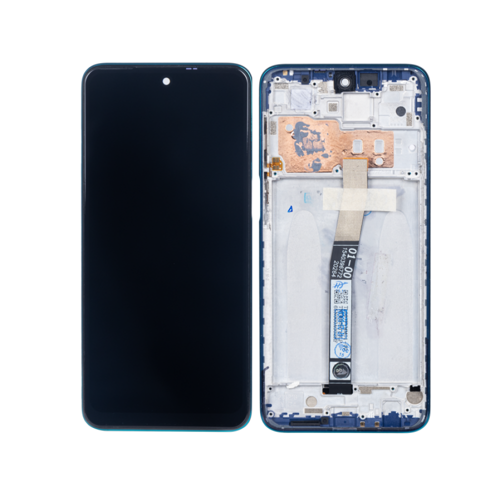 Xiaomi Redmi Note 10 Lite (M2002F4LG) Display and Digitizer With Frame Aurora Blue OEM