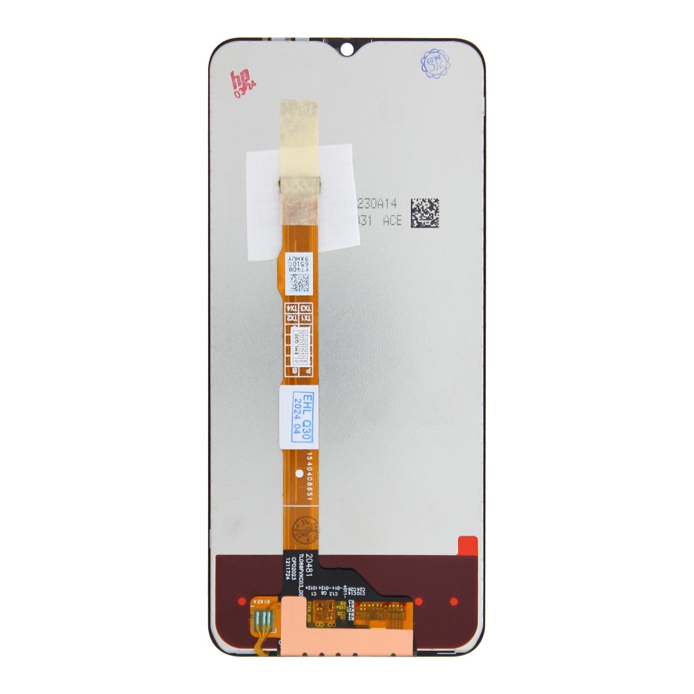 Vivo Y53s (V2111A, V2058) Display And Digitizer Without Frame Black OEM