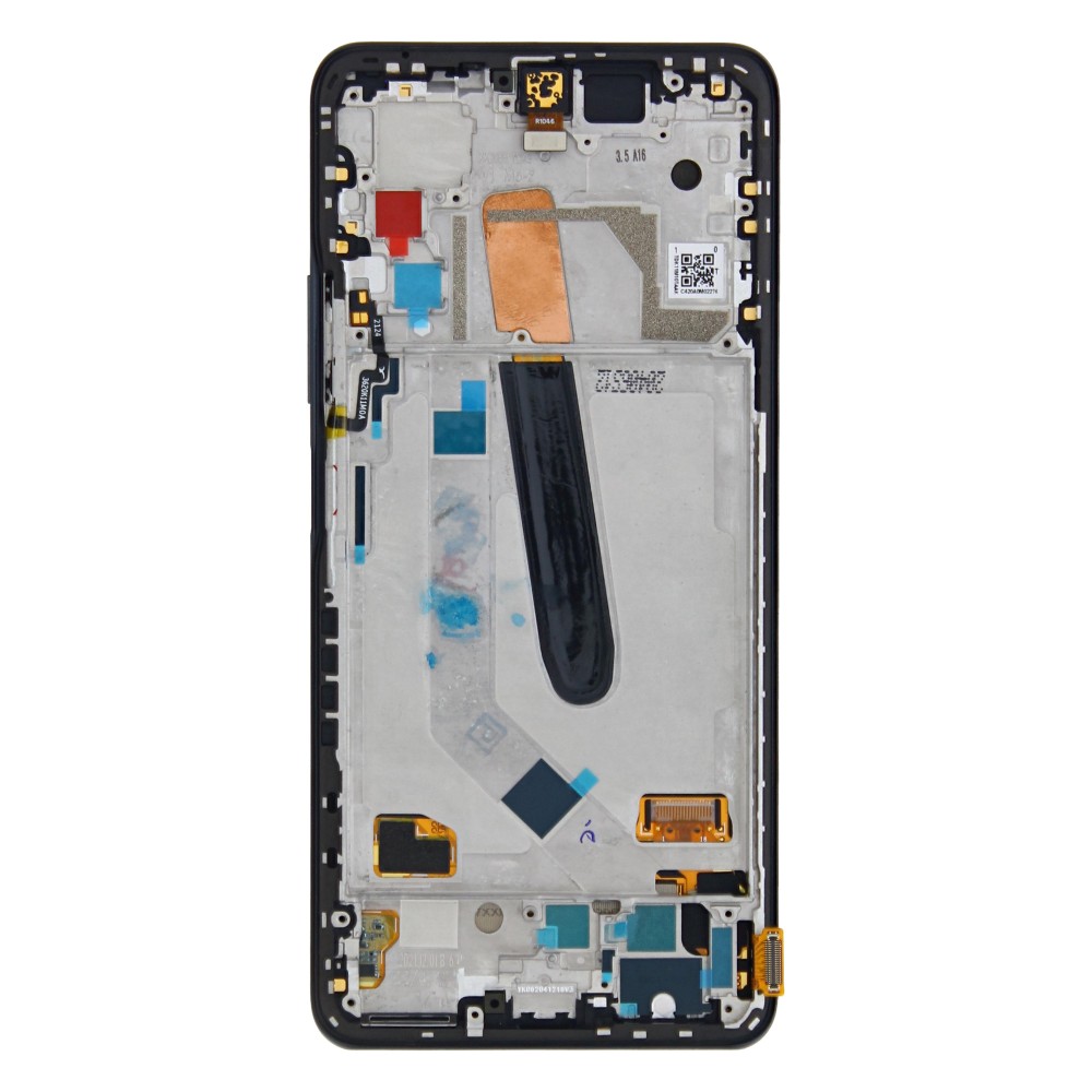 Xiaomi Mi 11i (M2012K11G) / Mi 11X (M2012K11AI) / Mi 11X Pro (M2012K11I)/Mi 11 Pro (M2102K1AC) Display Complete + Frame 5600030K1100 - Black