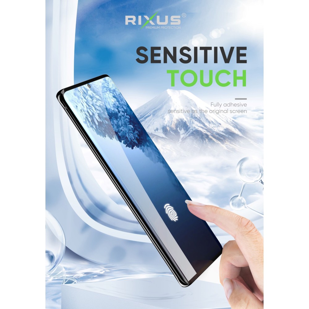 Rixus UV Glue Tempered Glass For Samsung Galaxy S20 FE G780F