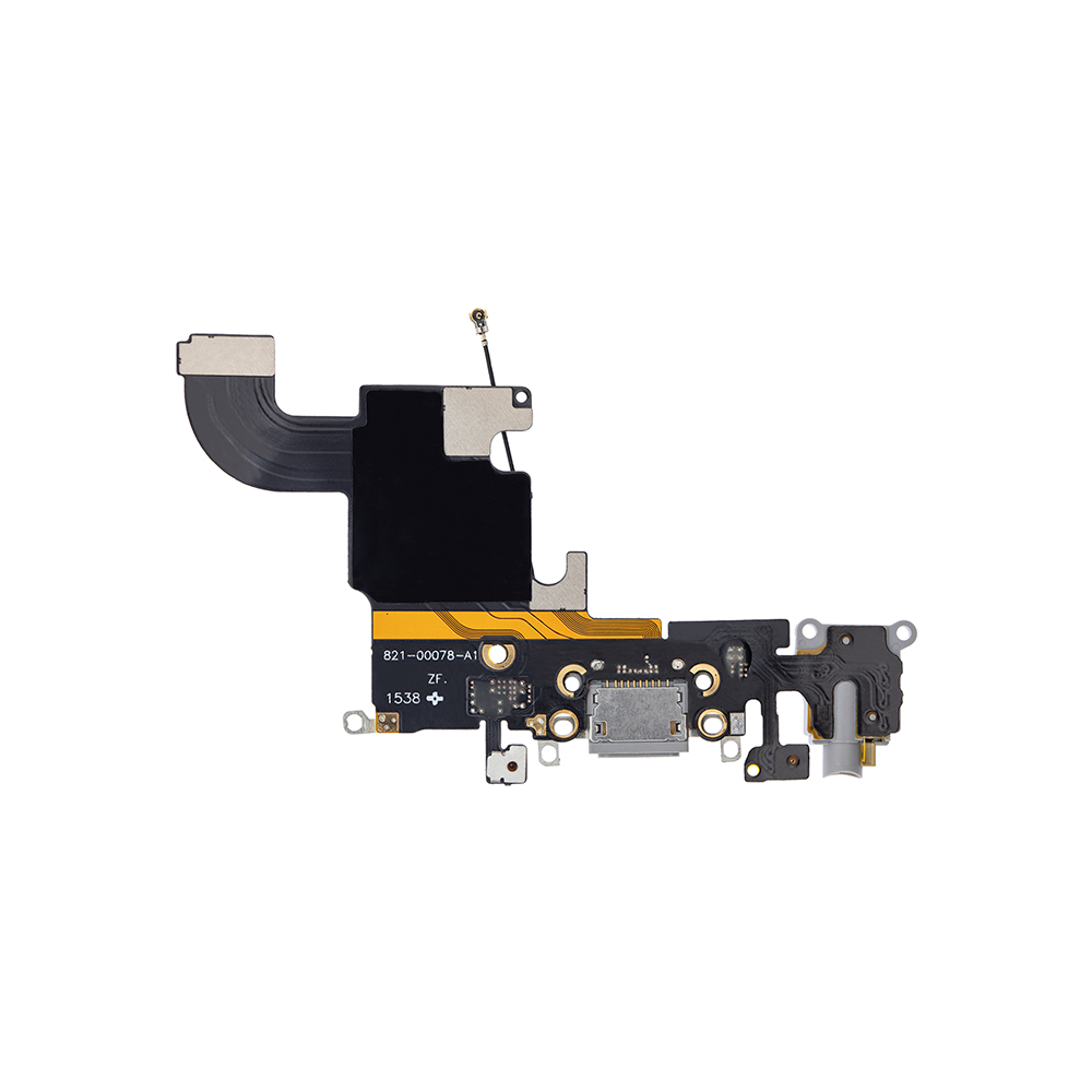 For iPhone 6 System Charging Flex Black Pulled