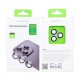 Rixus Metal Shield Camera Tempered Glass For iPhone 13 Pro, 13 Pro Max Alpine Green