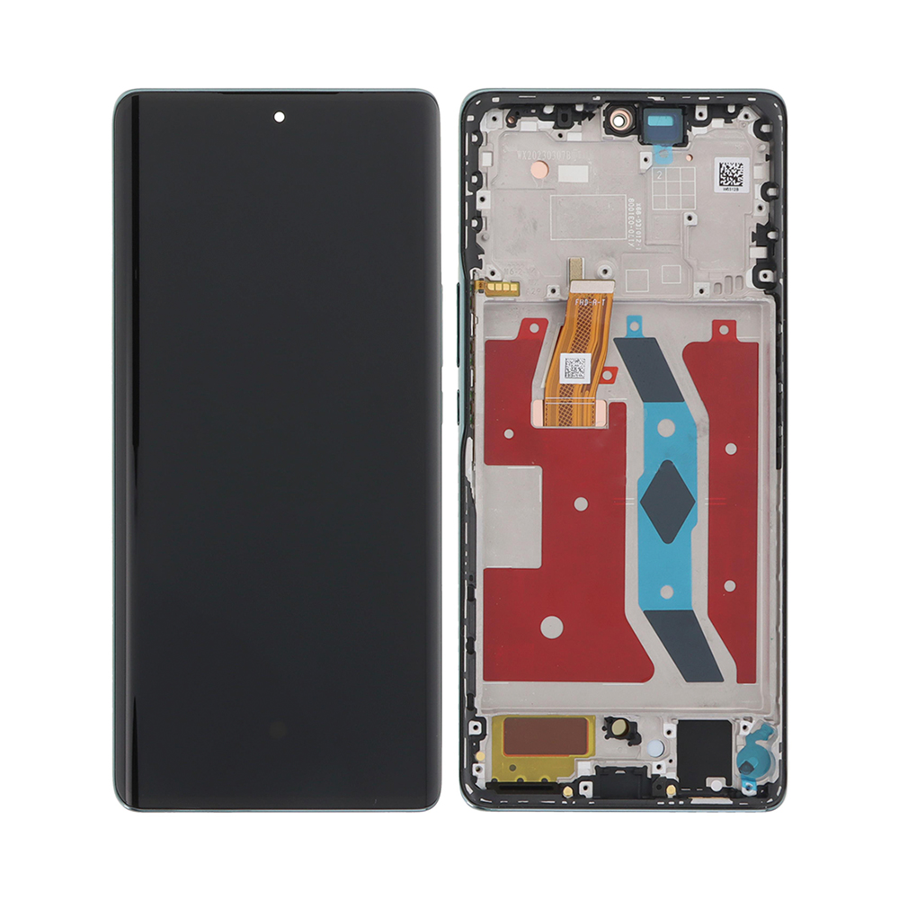 Huawei Honor Magic 5 Lite (RMO-NX3), Honor X9A (RMO-NX1) Display And Digitizer With Frame Emerald Green OEM