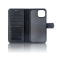 Rixus Duo Magnetic Detachable Wallet  For iPhone 15 Plus Black