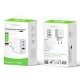 Rixus RXHC67 65W GaN Multi Port Power Adapter White