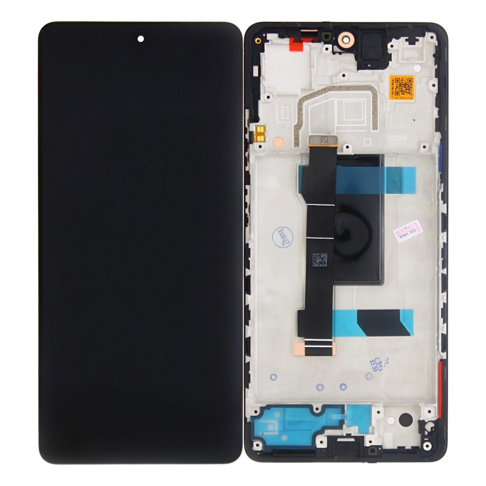 Xiaomi Redmi Note 12 Pro 5G (22101316C) Display And Digitizer With Frame Black OEM
