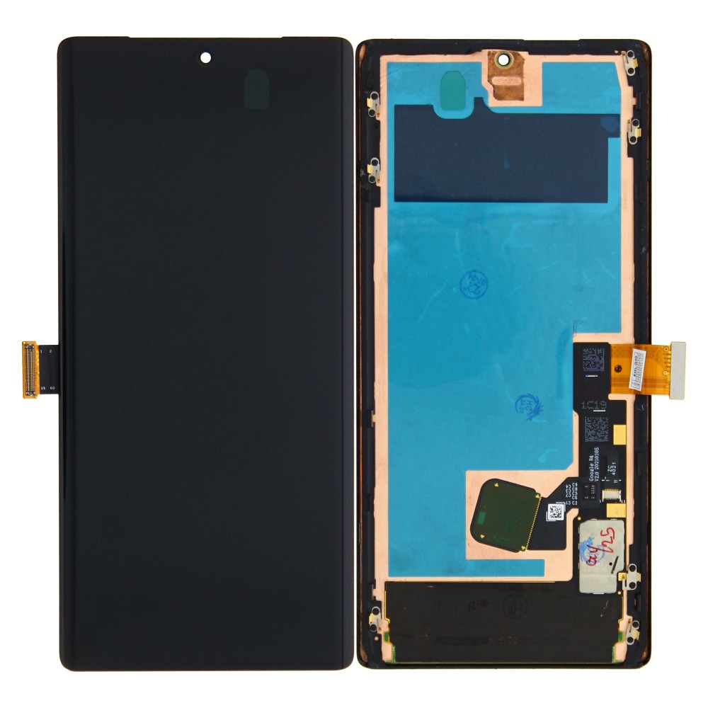 Google Pixel 6 Pro Display And Digitizer With Frame Black Refurbished