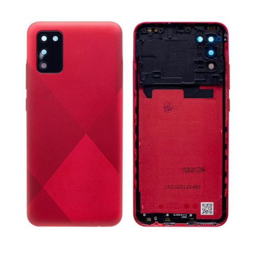 Samsung Galaxy A02s A025F Back Cover Red With Lens OEM