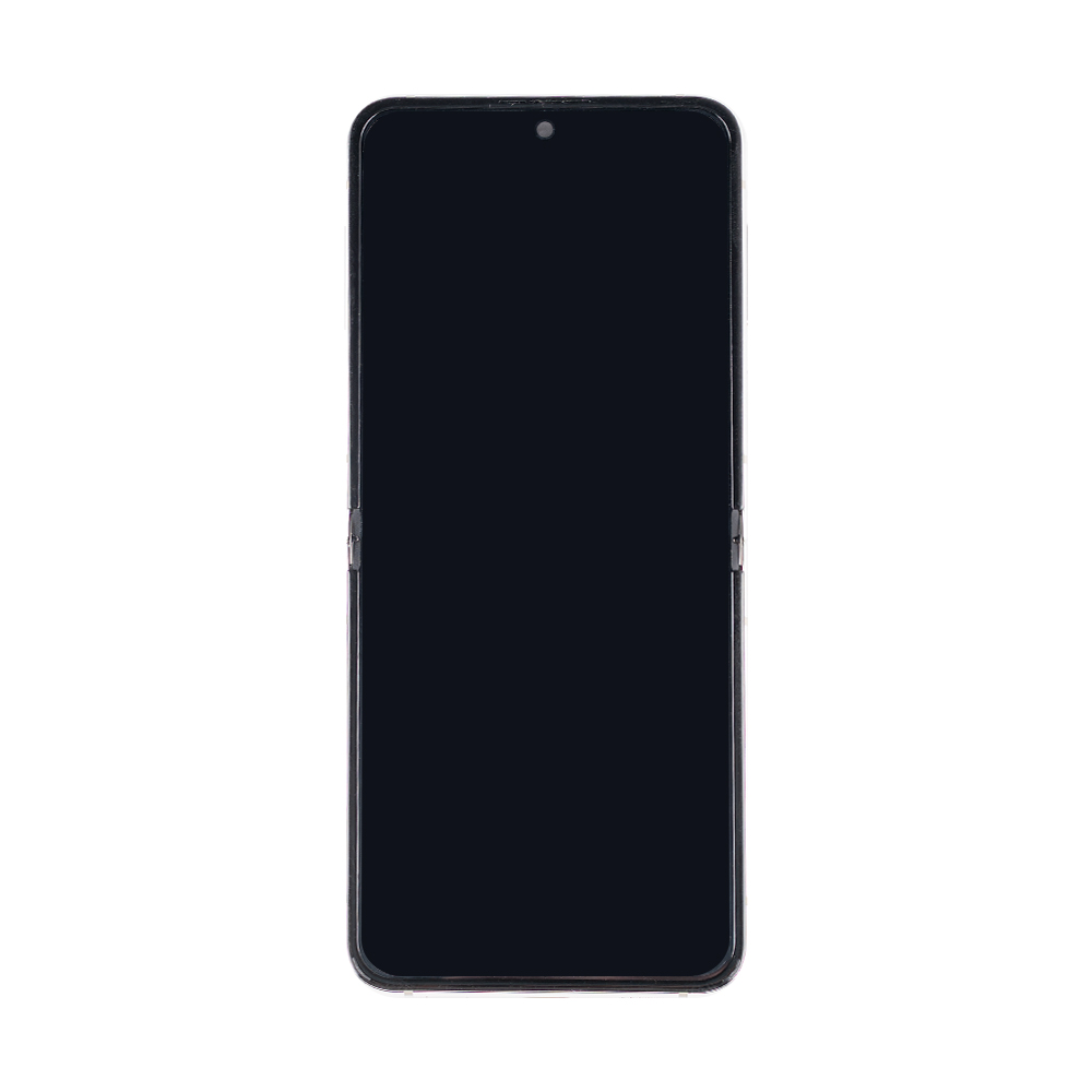Samsung Galaxy Z Flip5 F731B Display And Digitizer With Frame Cream Pulled