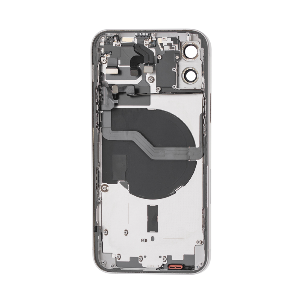 For iPhone 12 Complete Housing incl. All Small Parts Without Battery Red