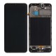 Samsung Galaxy M30 (SM-M305F) Display Complete + Frame (GH82-20624A / GH82-19347A) - Black