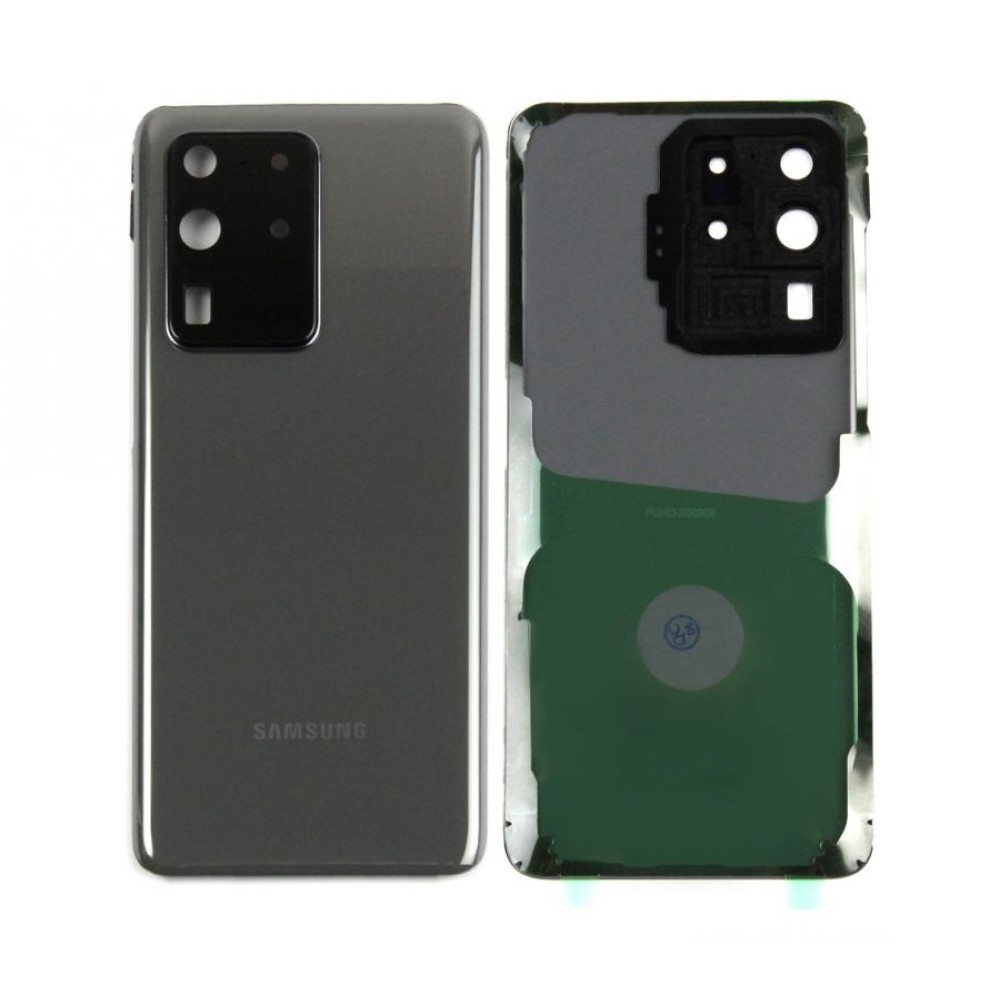 Samsung Galaxy S20 Ultra G988F Back Cover Cosmic Grey With Lens GH82-22217B Service Pack