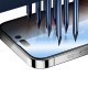Rixus Clear HD Full Curved Edge Tempered Glass For iPhone 16 Plus