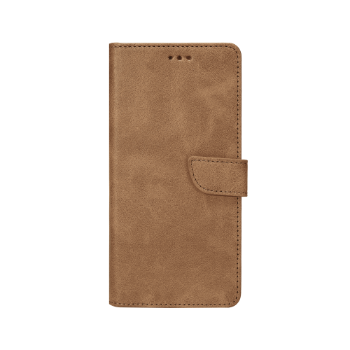 Rixus Bookcase For Samsung Galaxy A15 5G A156B Light Brown