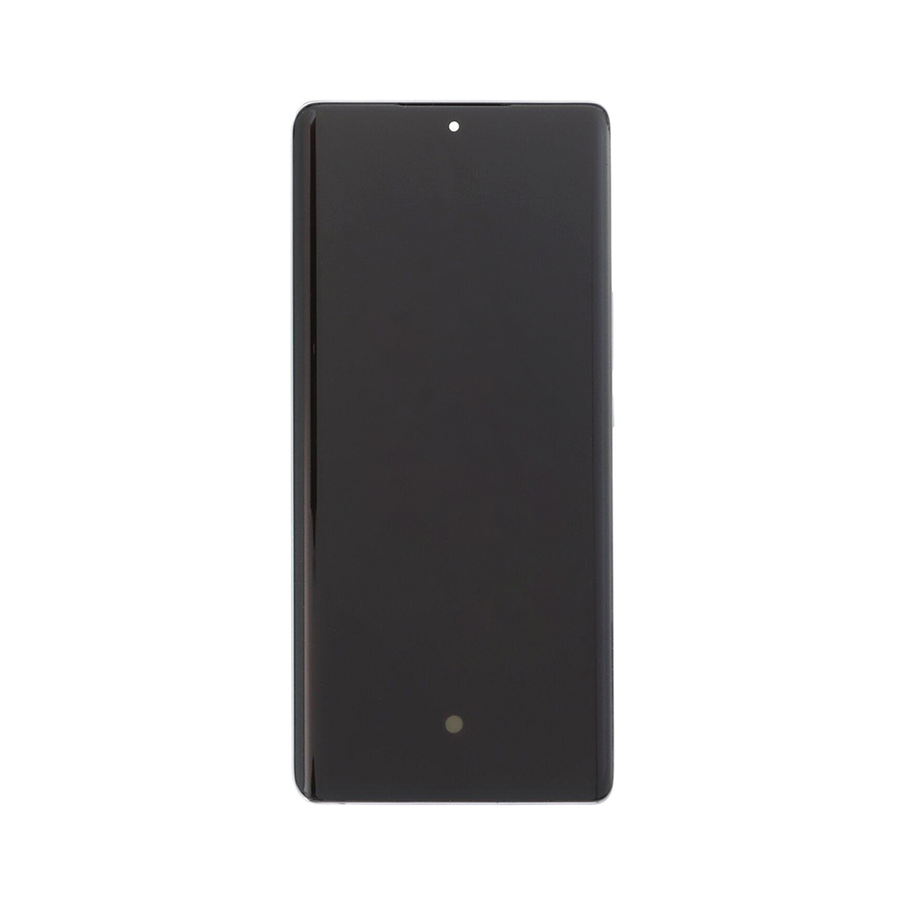 Huawei Honor Magic 5 Lite (RMO-NX3), Honor X9A (RMO-NX1) Display And Digitizer With Frame Titanium Silver OEM
