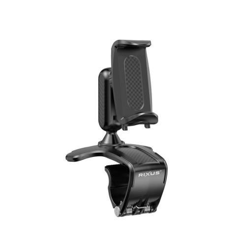 Rixus RXHW62 Dashboard Navigation Phone Bracket For Auto Vehicles Black