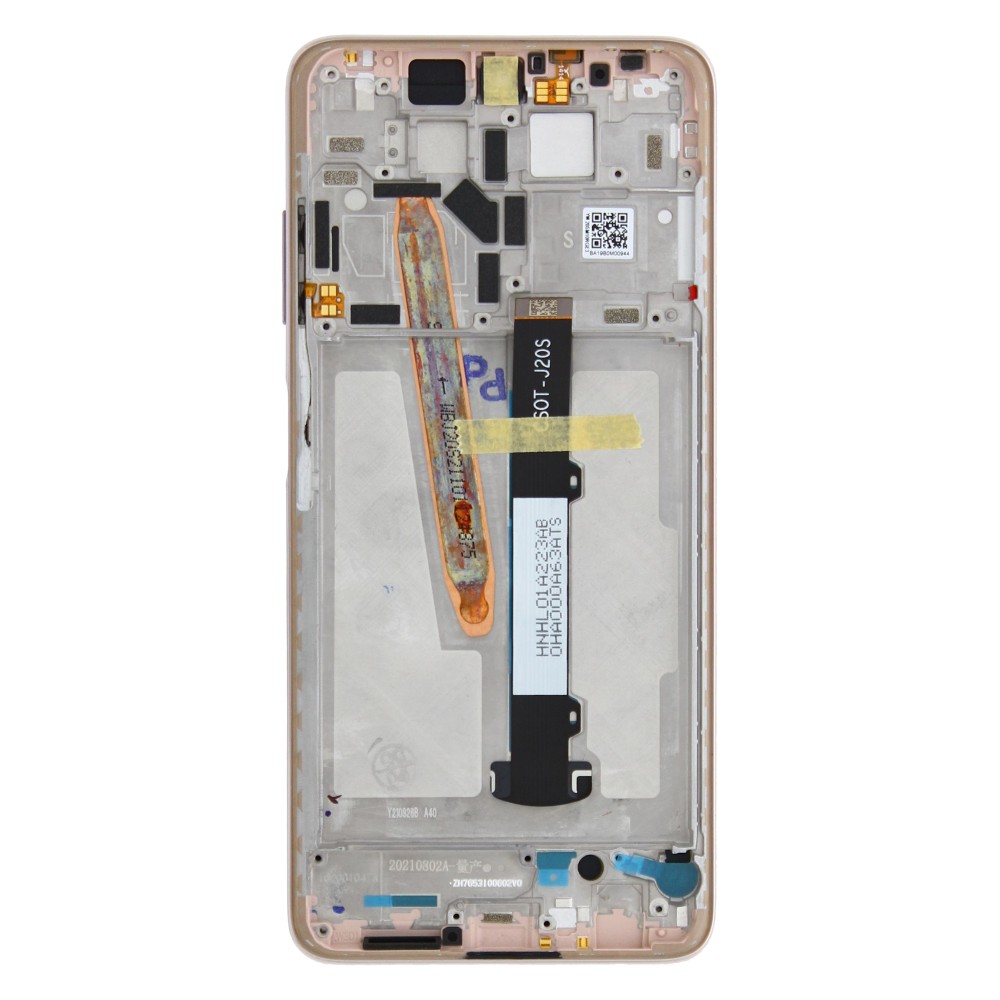 Xiaomi Poco X3 Pro (M2102J20SG) Display And Digitizer With Frame (560004J20S00) Metal Brozen Original