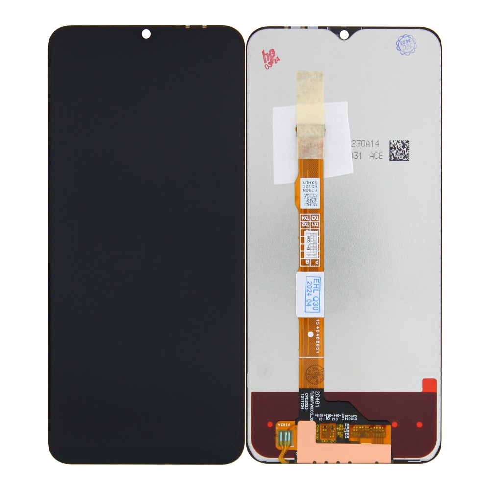 Vivo Y53s (V2111A, V2058) Display And Digitizer Without Frame Black OEM