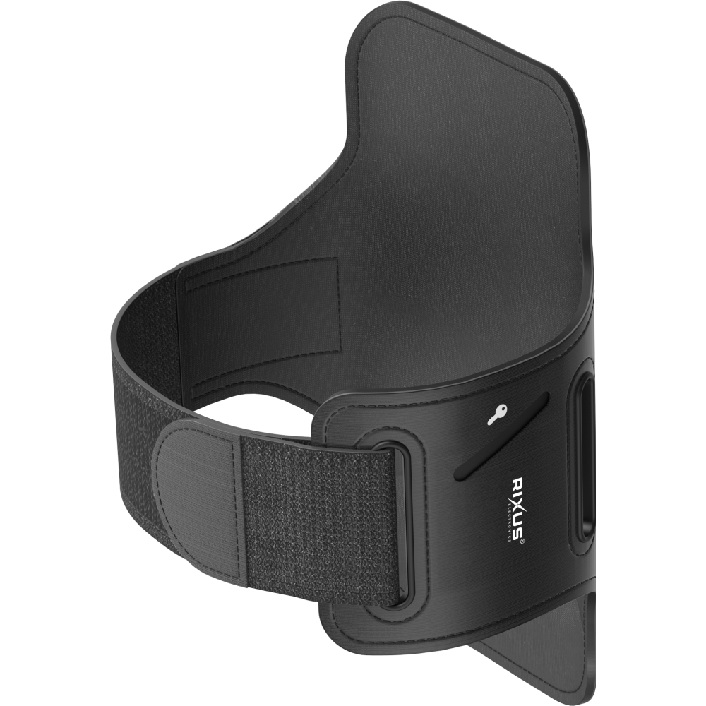 Rixus RXSP01 Ultra Resistant Sport Fit Armband 5.5 inch Black