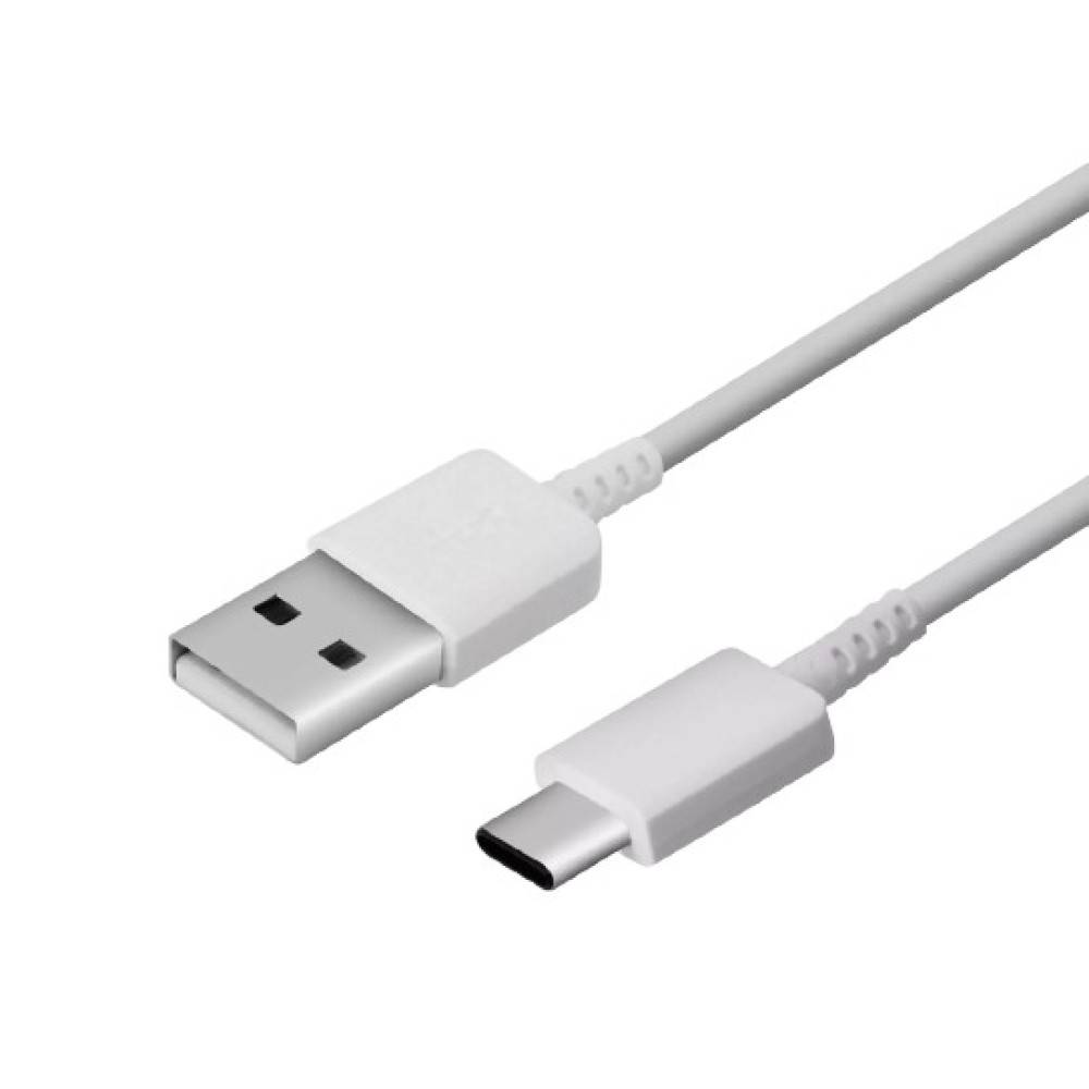 Samsung 0.80M Type C to A , USB 2.0 Data Cable (EP-DR140AWE) Bulk White Service Pack