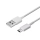 Samsung 0.80M Type C to A , USB 2.0 Data Cable (EP-DR140AWE) Bulk White Service Pack