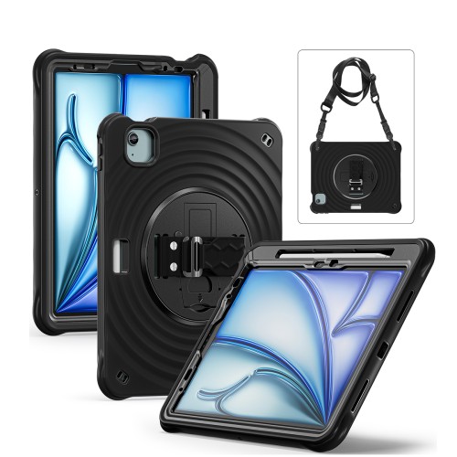 Rixus RXTC08 Anti Shock Case For iPad 10 10.9" (2022), iPad 11 (2025) Black
