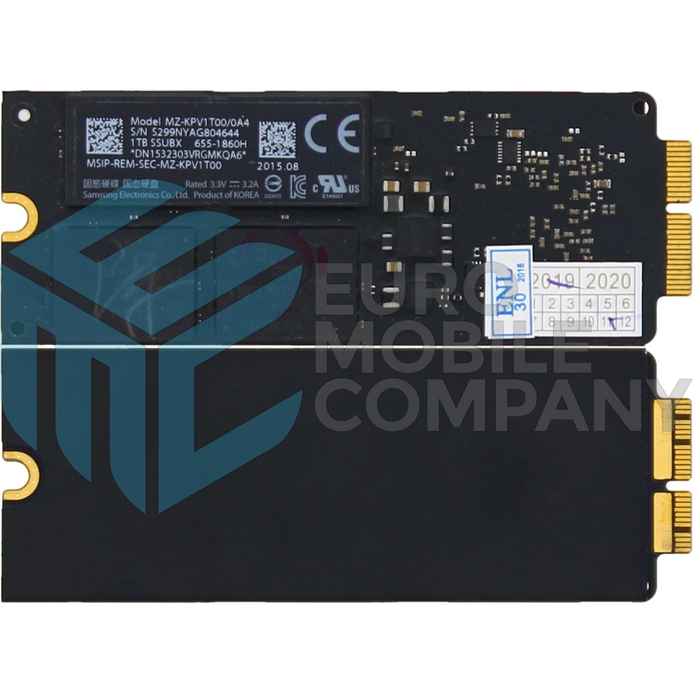 MacBook Pro Retina 13/15 (A1502/A1398) 2015 - SSD 1TB