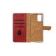 Rixus Bookcase For Huawei P30 (ELE-L29) Dark Red