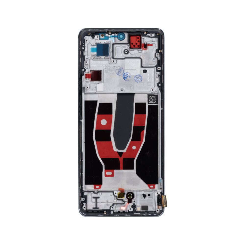 Oppo Reno 10 (CPH2531) Display And Digitizer With Frame Silvery Grey OEM