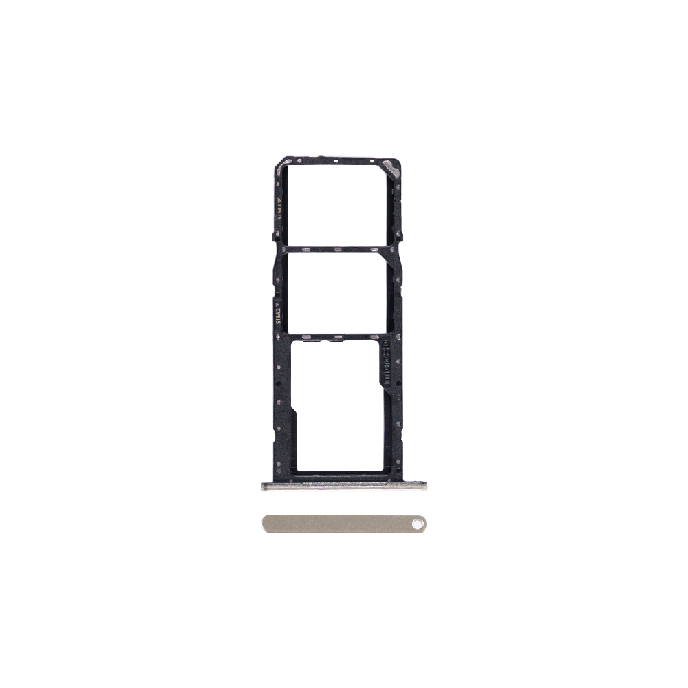 Samsung Galaxy A06 A065F Sim And SD Card Holder Gold OEM