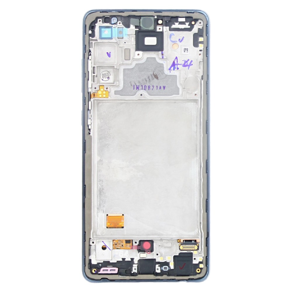 Samsung Galaxy A72 4G/5G 2021 SM-A725/A726 ( GH82-25460A) Display Complete (No Battery) - Awesome Black