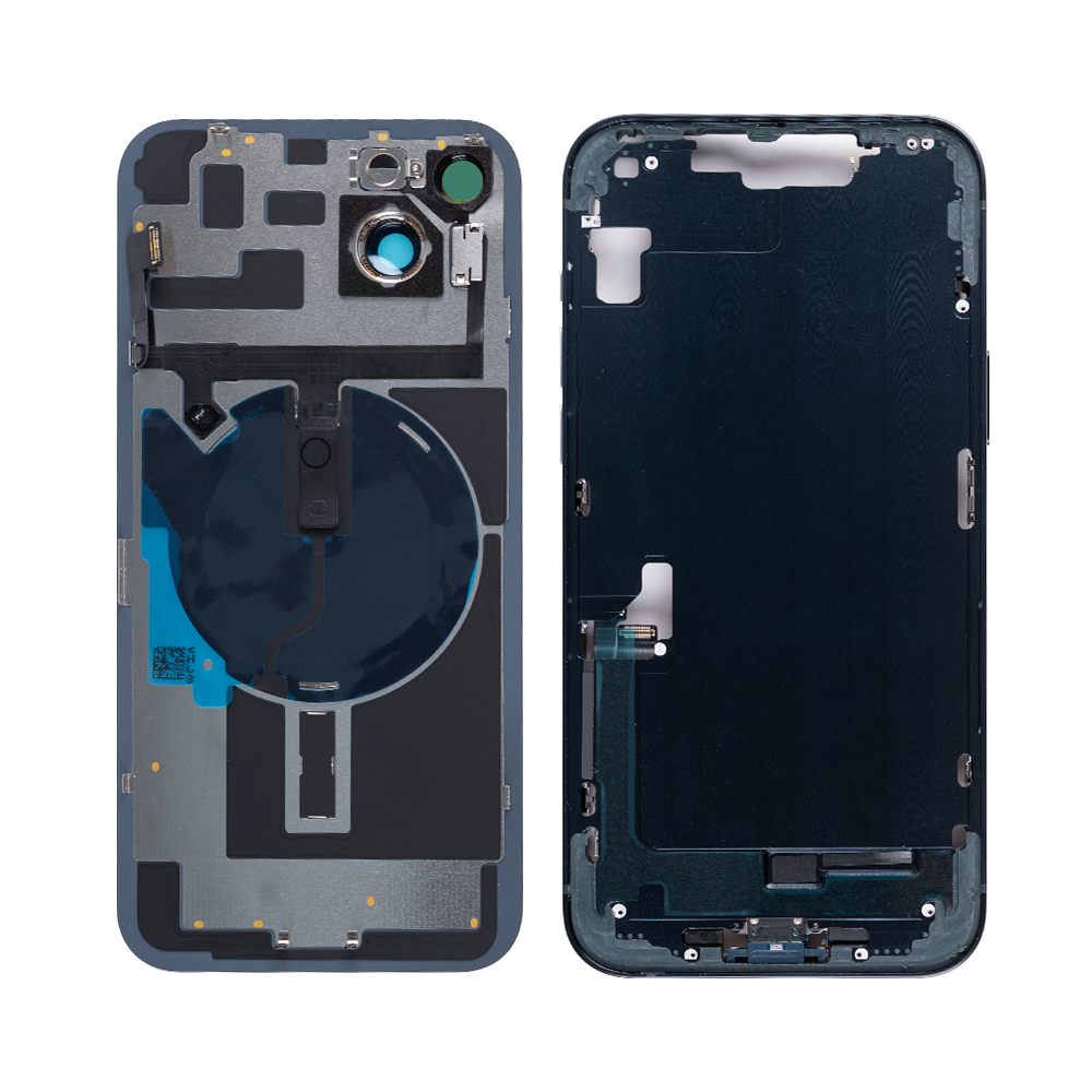 For iPhone 14 Plus Complete Housing Incl All Small Parts Without Battery And Back Camera Black