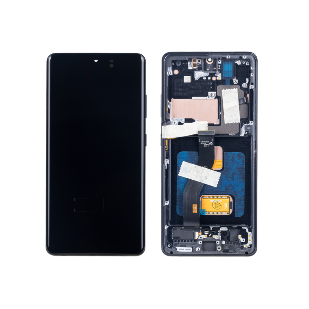Samsung Galaxy S22 (SM-S901B) Display And Digitizer With Frame Bora Purple Service Pack