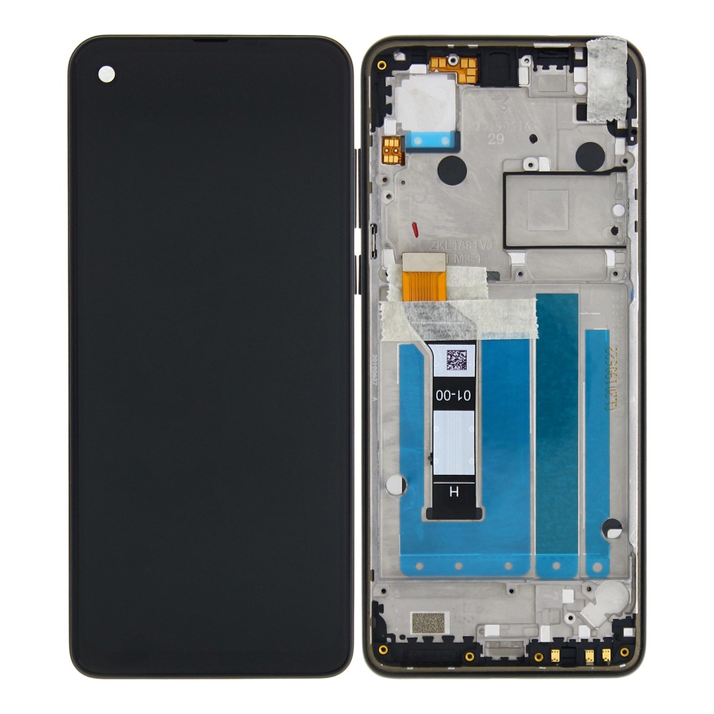 Motorola One Vision (XT1970-1) Display + Digitizer + Frame (5D68C14351) - Bronze Gradient