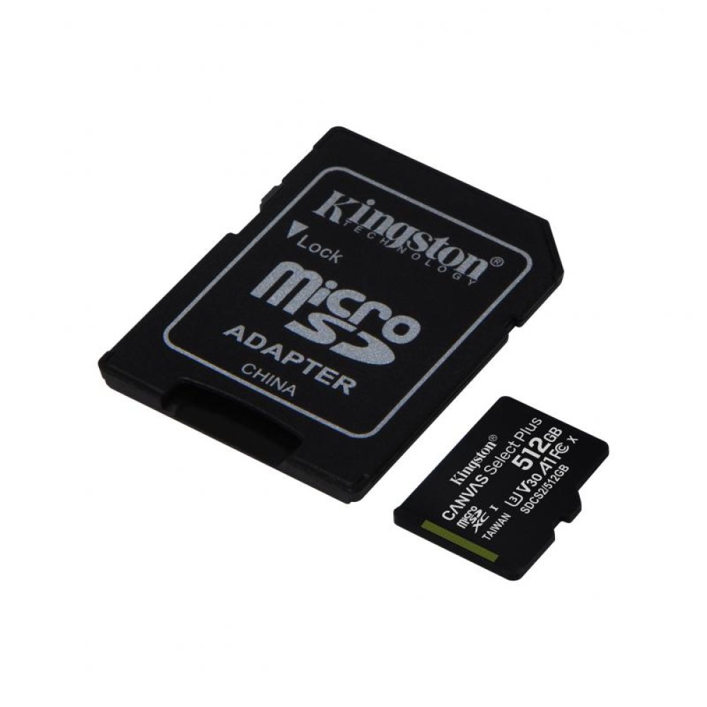Kingston Canvas Select Plus microSD Card SDCS2 512GB - Class 10