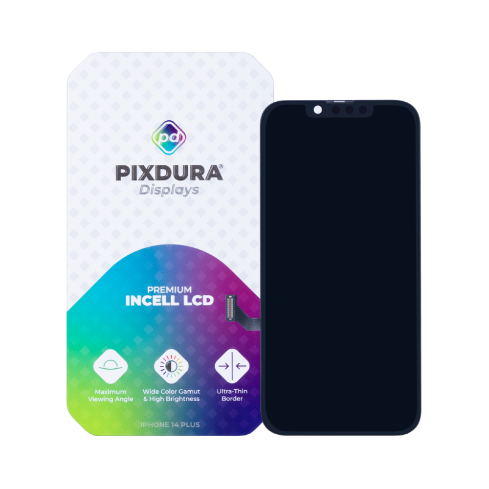 PIXDURA For iPhone 14 Plus Display And Digitizer In-Cell Premium (IC Removable)