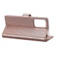 Rixus Bookcase For iPhone 13 Pro Light Pink