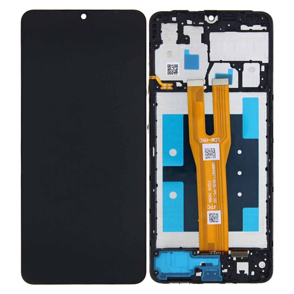 Samsung Galaxy A06 A065F Display And Digitizer With Frame Black OEM