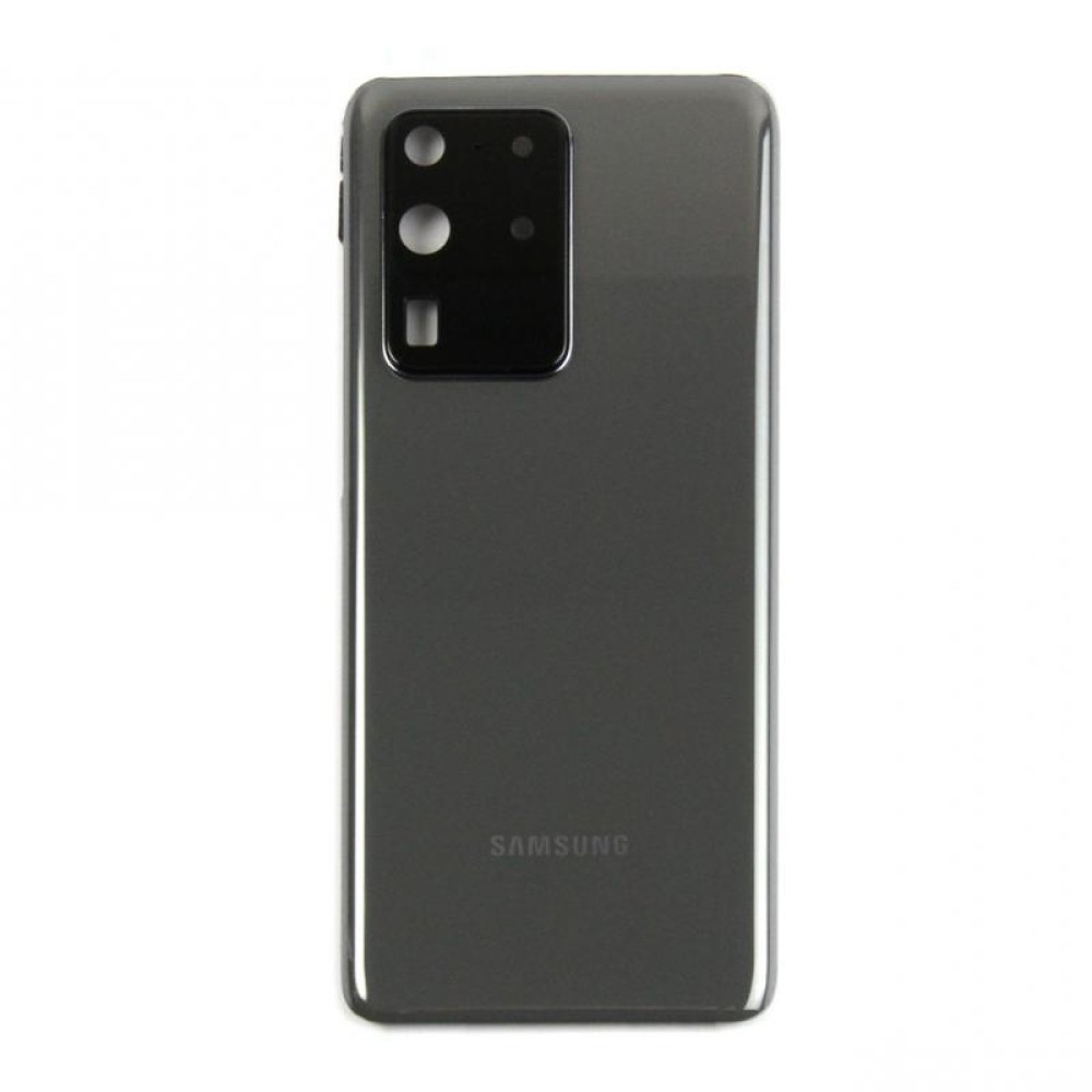 Samsung Galaxy S20 Ultra G988F Back Cover Cosmic Grey With Lens GH82-22217B Service Pack