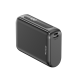 Rixus RXPB24 Compact Powerbank Digital Display 10.000 mAh Black
